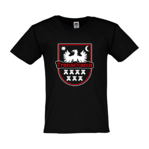 T-Shirt Transilvania black druck-fata 0