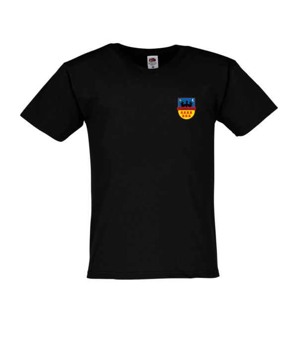 T-Shirt Transilvania black druck-fata 07